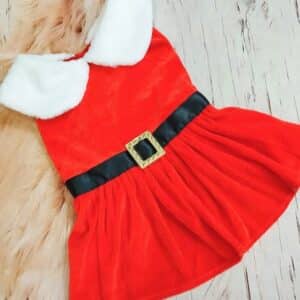 VESTIDO MAMA NOEL PARA PERROS