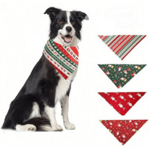 BANDANA NAVIDEÑA PARA MASCOTAS