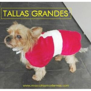 CAPA PAPA NOEL PARA RAZAS GRANDES