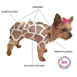 PIJAMA POSTQUIRÚRGICO PARA PERROS Y GATOS