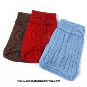 KERSEY DE LANA ROJO OCHOS