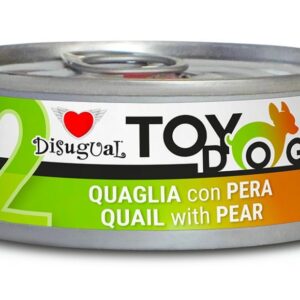 LATA PARA PERROS DE CODORNIZ Y PERA 85GR