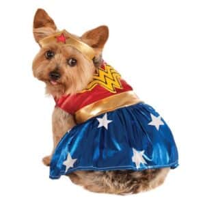 DISFRAZ WONDER WOMAN PARA MASCOTAS