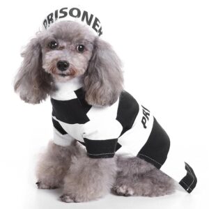 DISFRAZ DE PRISIONERO PARA MASCOTAS