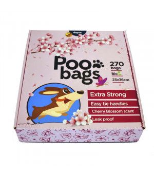 270 POO BAGS BIODEGRADABLES AROMA CEREZA - Imagen 2