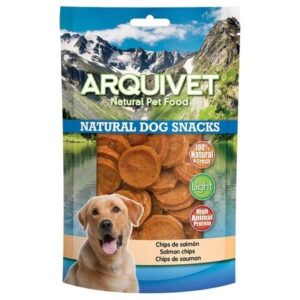 CHIPS DE SALMÓN PARA PERROS 100GR