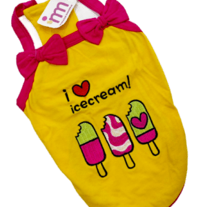 CAMISETA ICE CREAM PARA MASCOTAS