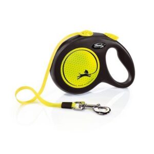CORREA EXTENSIBLE PARA PERROS NEW NEON