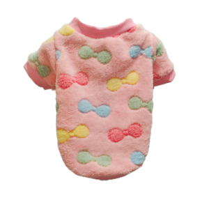 SUDADERA LAZOS DE CORALINA PARA PERROS