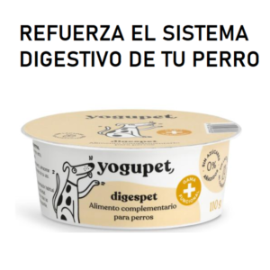 YOGUPET YOGUR REFUERZO DIGESTIVO PARA PERROS