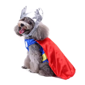 DISFRAZ DE THOR PARA MASCOTAS