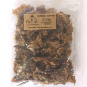 CUELLOS DE CODORNIZ PARA PERROS, 100% NATURAL100GR