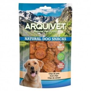 CHIPS DE PATO, SNACK PARA PERROS 100GR