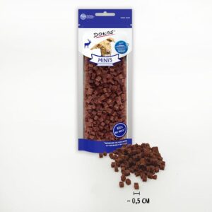 SNACKS MINIS DE CIERVO PARA PERROS 60GR