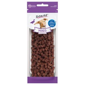 DOKAS MINIS PECHUGA DE PAVO, SNACK PARA PERROS