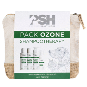 PACK OZONE CHAMPUTERAPIA PSH - Tratamiento dermatológico completo para perros y gatos