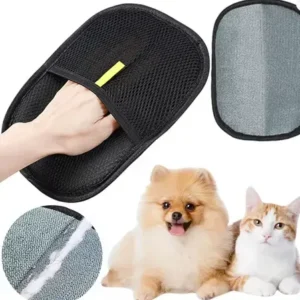 MANOPLA QUITAPELO ELECTROSTÁTICA PARA HOGAR Y MASCOTAS – IDEAL PARA RASCADORES Y SOFÁS