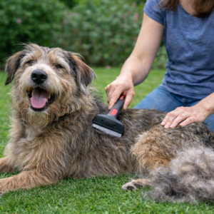 CEPILLO ELIMINADOR DE PELO MUERTO IDEAL DOG